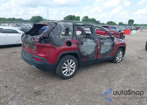 2015 Jeep Cherokee Limited z USA, uszkodzony, nr VIN 1C4PJMDS0FW710763